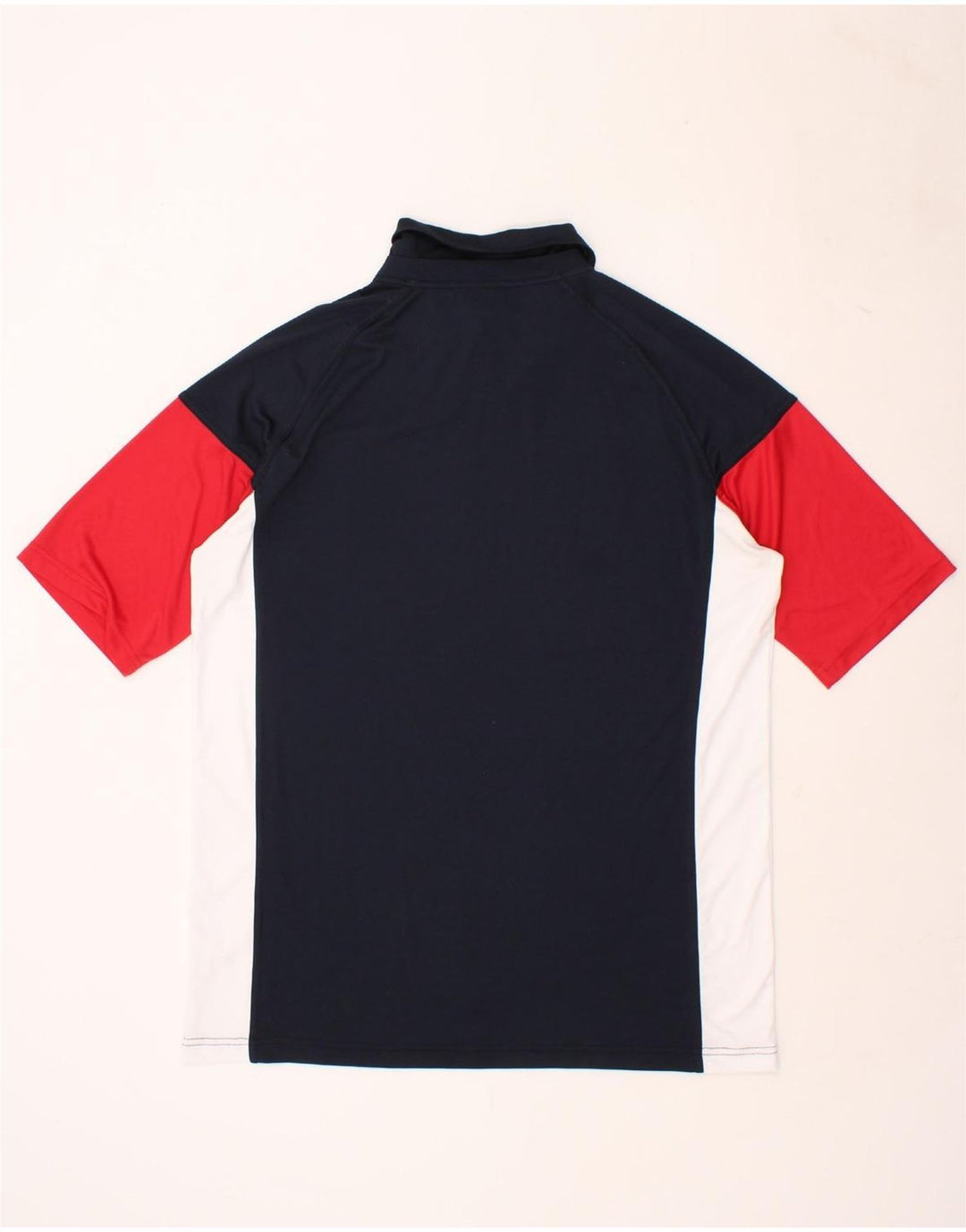 REEBOK Mens Polo Shirt 2XL Navy Blue Colourblock Vintage Reebok and Second-Hand Reebok from Messina Hembry 