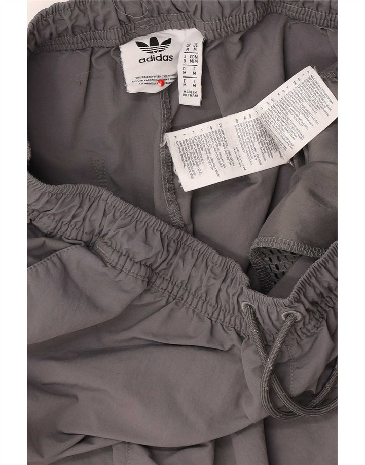 Męskie spodnie dresowe Adidas Cargo Joggers Średni szary nylon