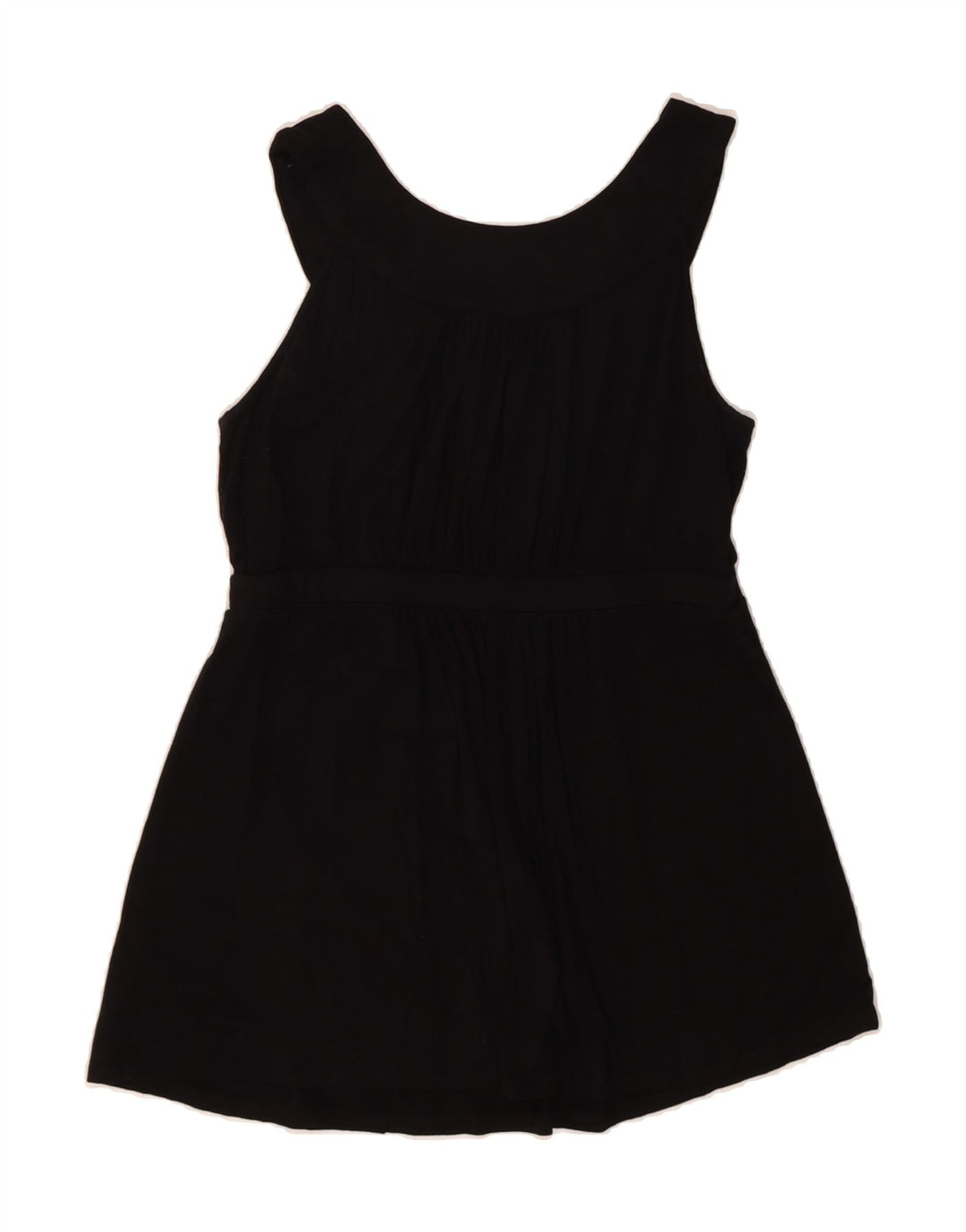 MICHAEL KORS Womens Sleeveless Blouse Top UK 14 Medium Black Rayon Vintage Michael Kors and Second-Hand Michael Kors from Messina Hembry 