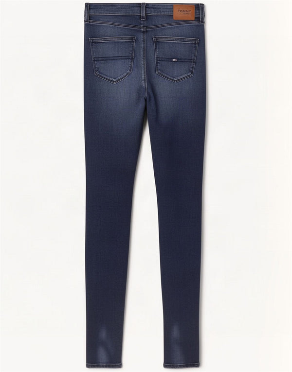 Tommy Hilfiger Męskie jeansy Skinny W26 L32 Niebieskie bawełniane