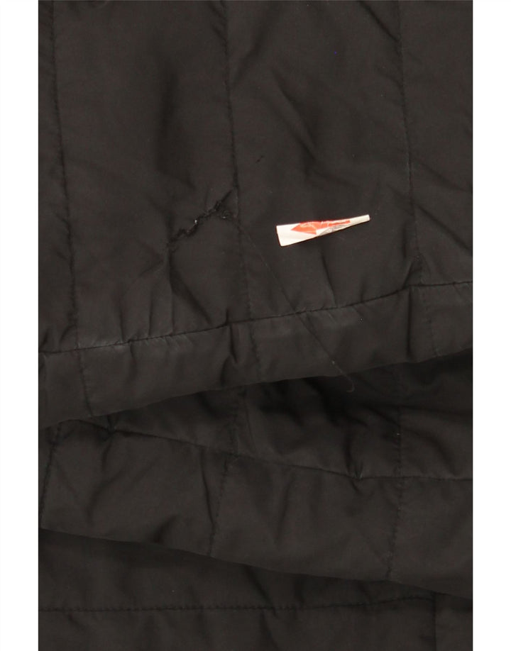Dwustronna wyściełana kurtka damska The North Face UK 14, średni czarny poliester