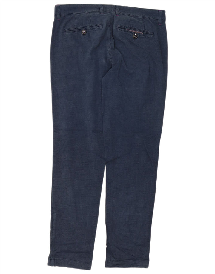 Męskie spodnie garniturowe Ted Baker W34 L32 Granatowe, bawełniane