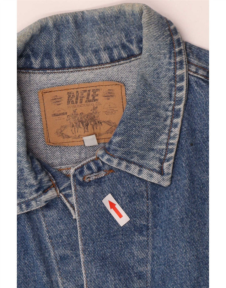Rifle Męska kurtka dżinsowa UK 42 XL niebieska