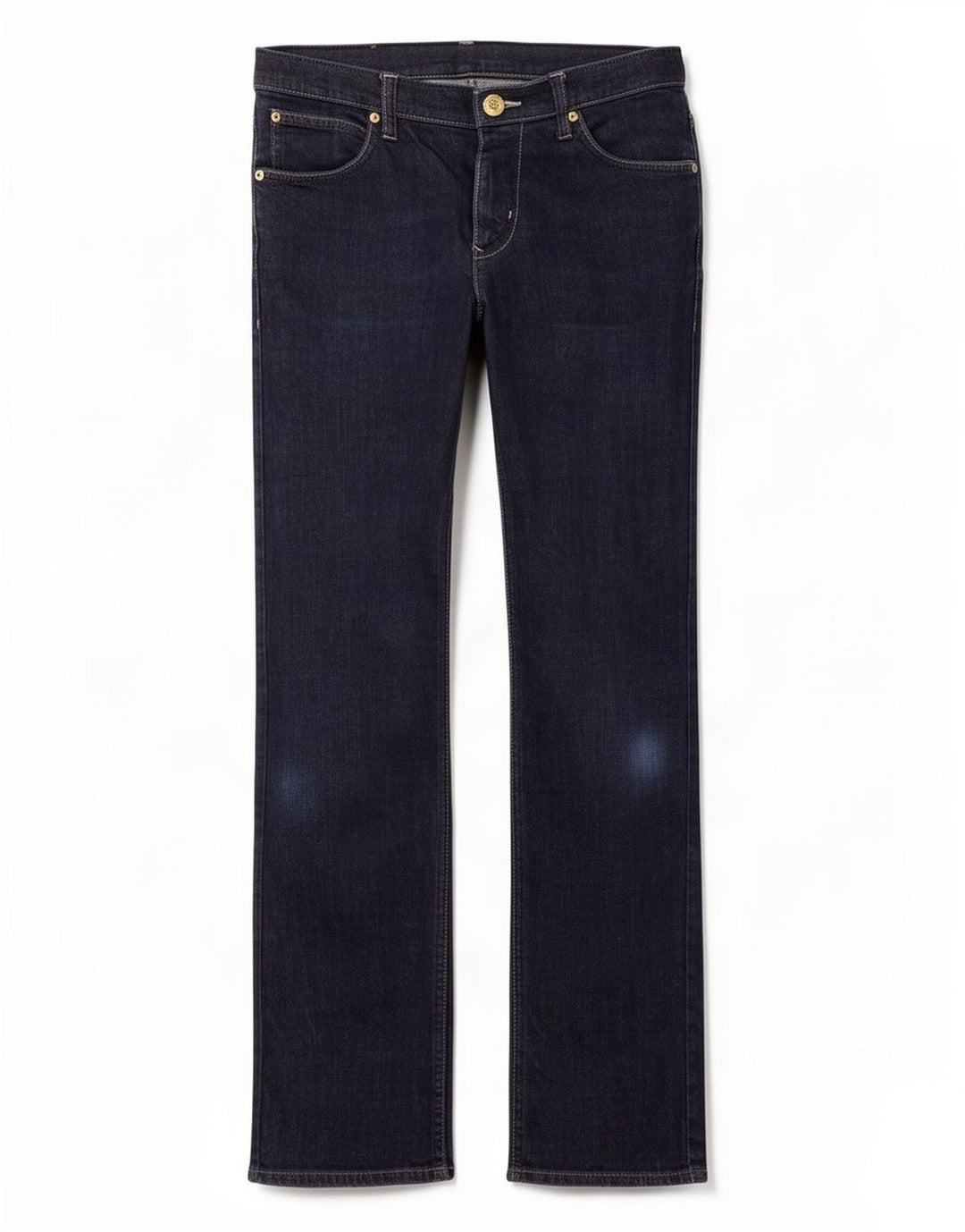 Damskie jeansy Lee Powell Straight W32 L34 Granatowe, bawełniane