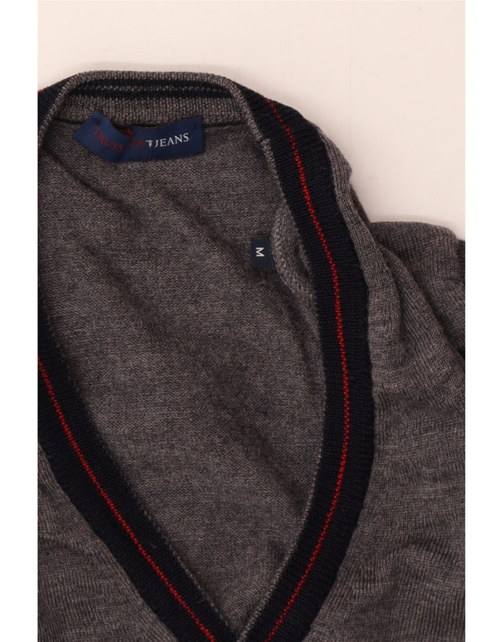 Sweter damski Trussardi Jeans UK 14, średni szary