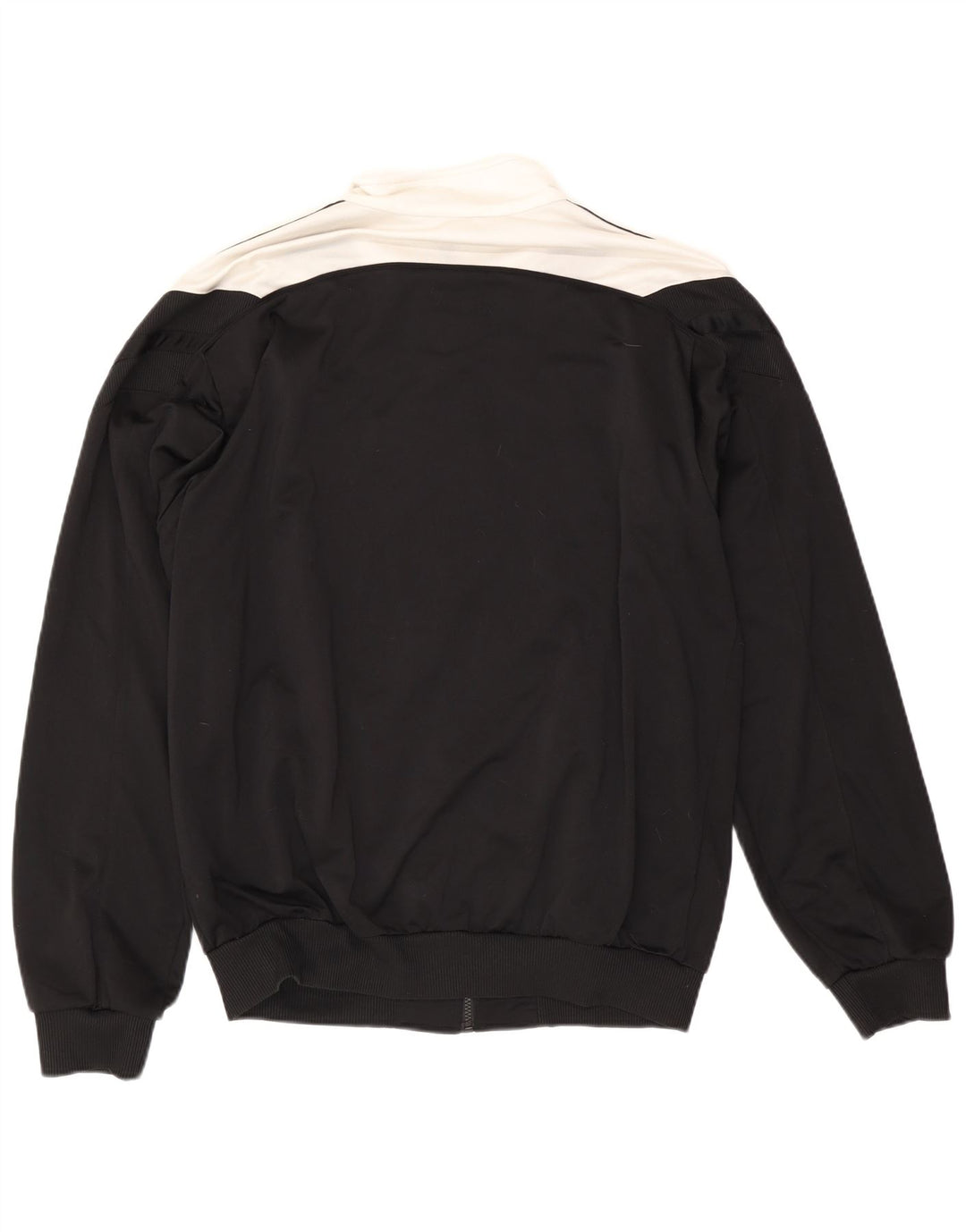 Adidas Męska bluza dresowa UK 48/50 XL Czarny poliester z blokami kolorów