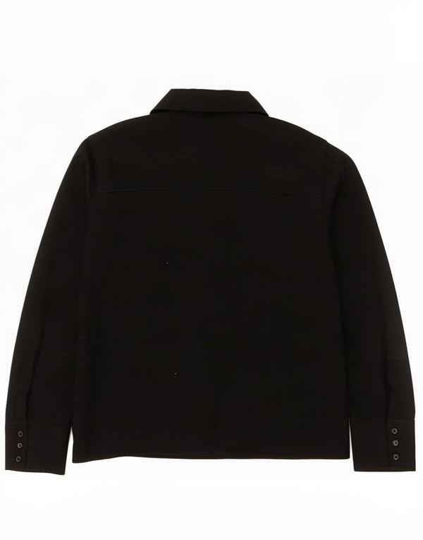 Marks & Spencer Damski sweter oversize UK 14, duża, czarna wiskoza