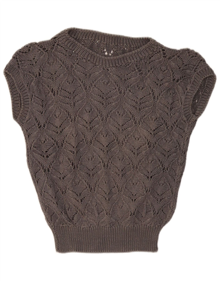 Tank top damski VINTAGE UK 16, duży, szary