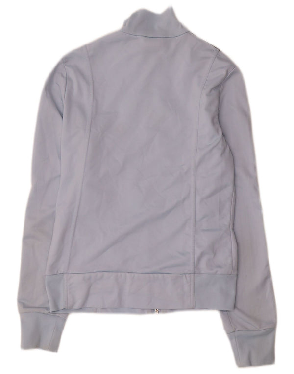 Damska bluza dresowa Adidas UK 12 Średni niebieski poliester