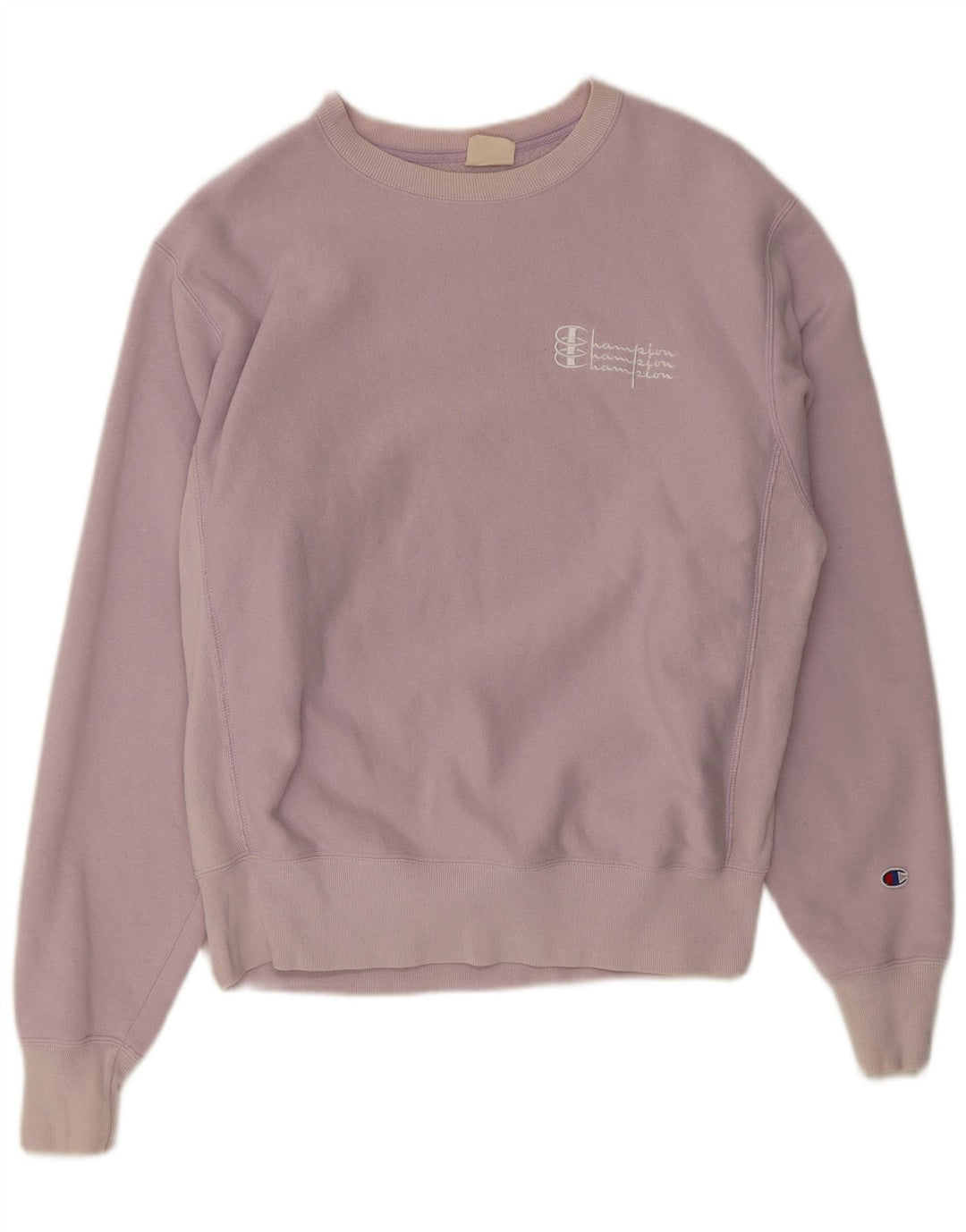 Damski sweter oversize Champion UK 14, średni fiolet, bawełna
