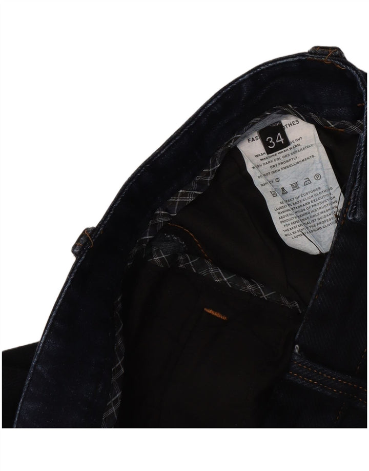 Męskie jeansy Capri Tommy Hilfiger W34 L22 granatowe