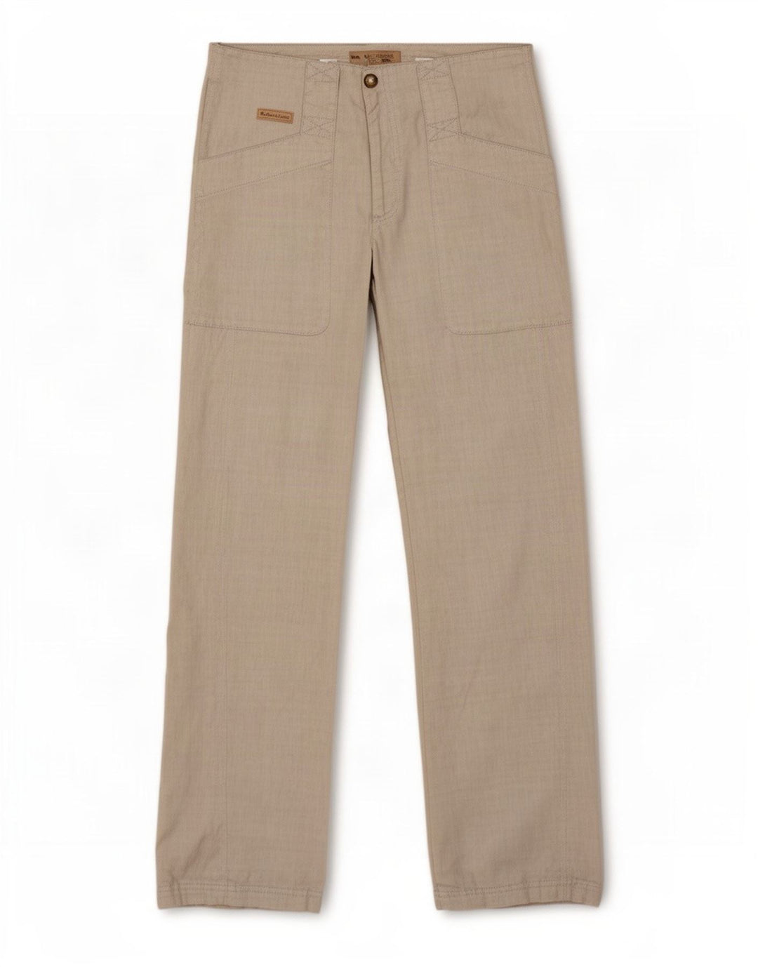 Damskie spodnie cargo Marlboro Classics EU 42 Large W30 L30 Beżowe