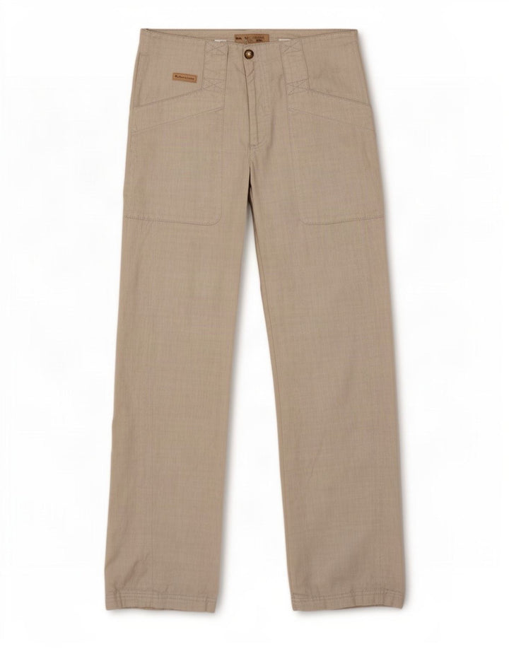 Damskie spodnie cargo Marlboro Classics EU 42 Large W30 L30 Beżowe