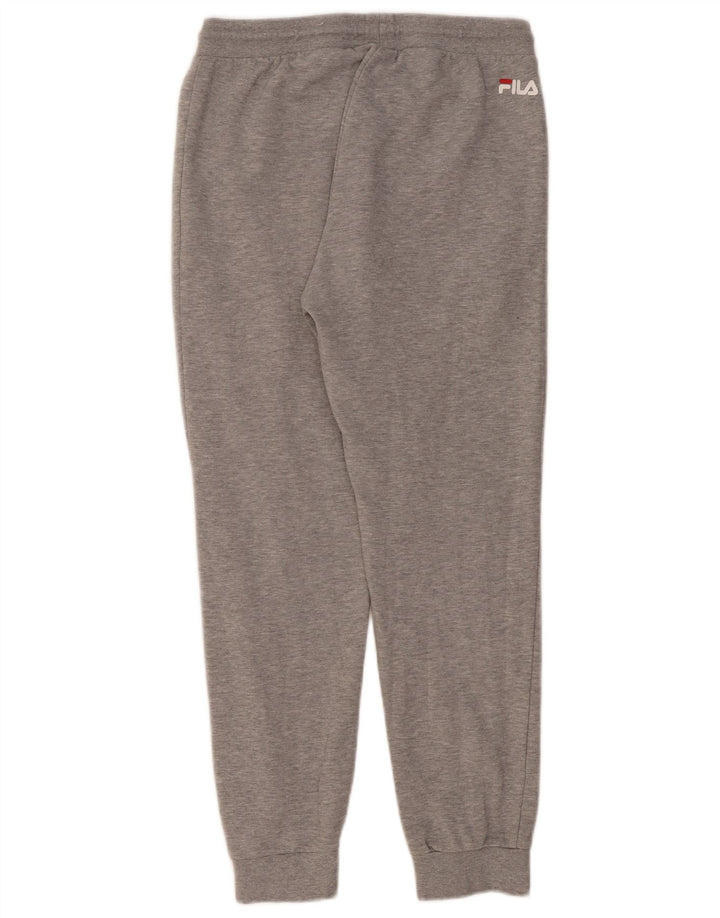 Damskie spodnie dresowe Fila Joggers UK 14 Średnioszare bawełniane