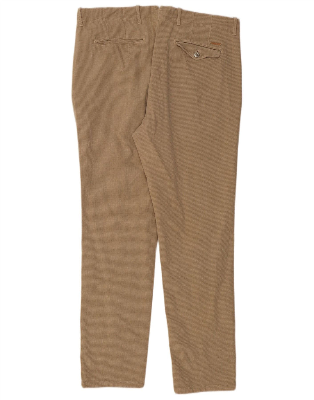 Spodnie Chino MASSIMO DUTTI Męskie Slim Fit EU 46 XL W36 L30 Beżowa Bawełna