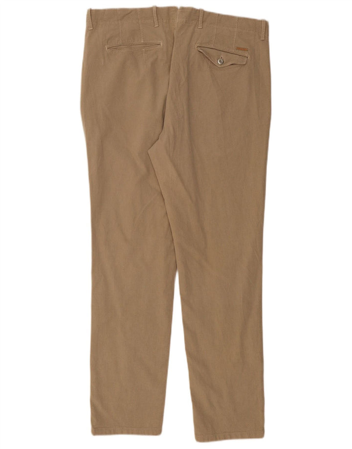 Spodnie Chino MASSIMO DUTTI Męskie Slim Fit EU 46 XL W36 L30 Beżowa Bawełna