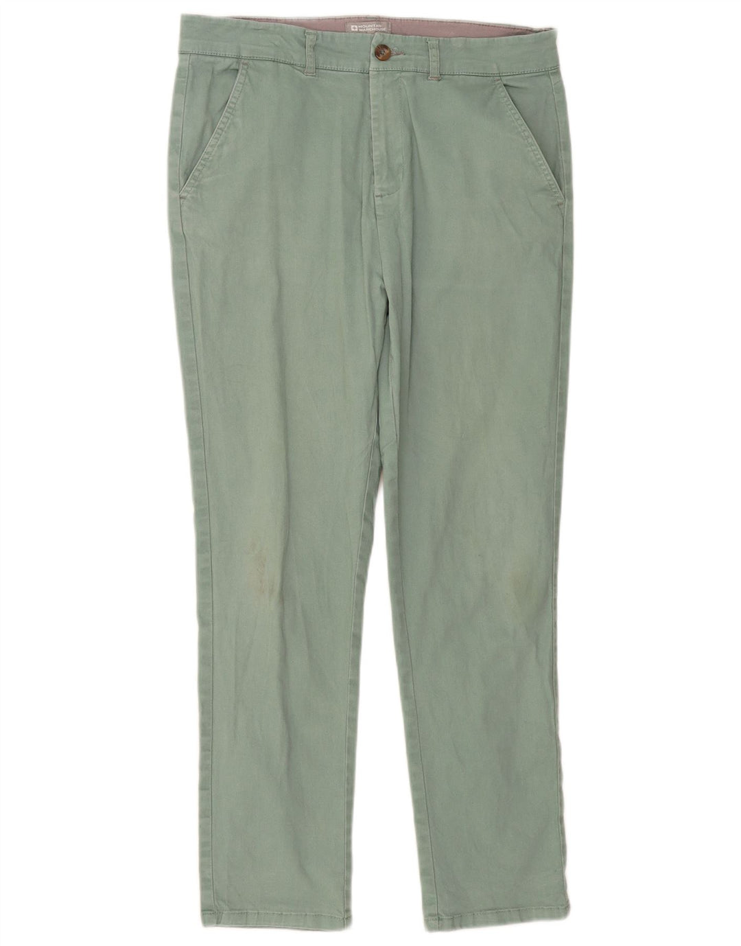 Męskie spodnie typu slim chino MOUNTAIN WAREHOUSE W32 L29 zielone