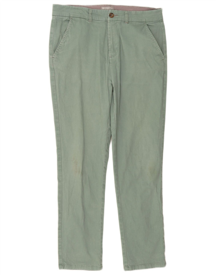 Męskie spodnie typu slim chino MOUNTAIN WAREHOUSE W32 L29 zielone