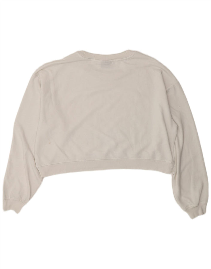 Damska bluza oversize Freddy Crop UK 14, średnia biel