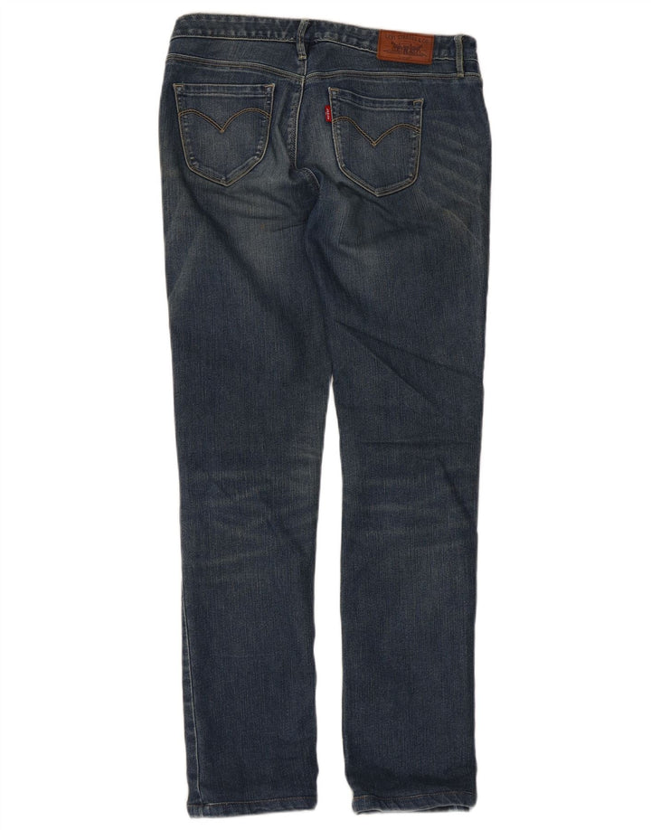 Damskie jeansy Levi's Slim W28 L31 Niebieskie bawełniane