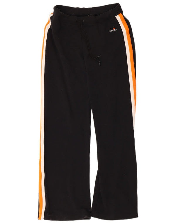 Damskie spodnie dresowe Ellesse UK 12, bawełna w kolorze średniej czerni