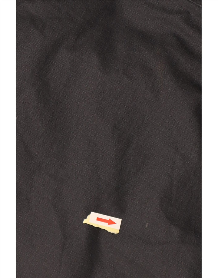 Męska kurtka wiatrówka z kapturem Superdry UK 40, duże granatowe logo