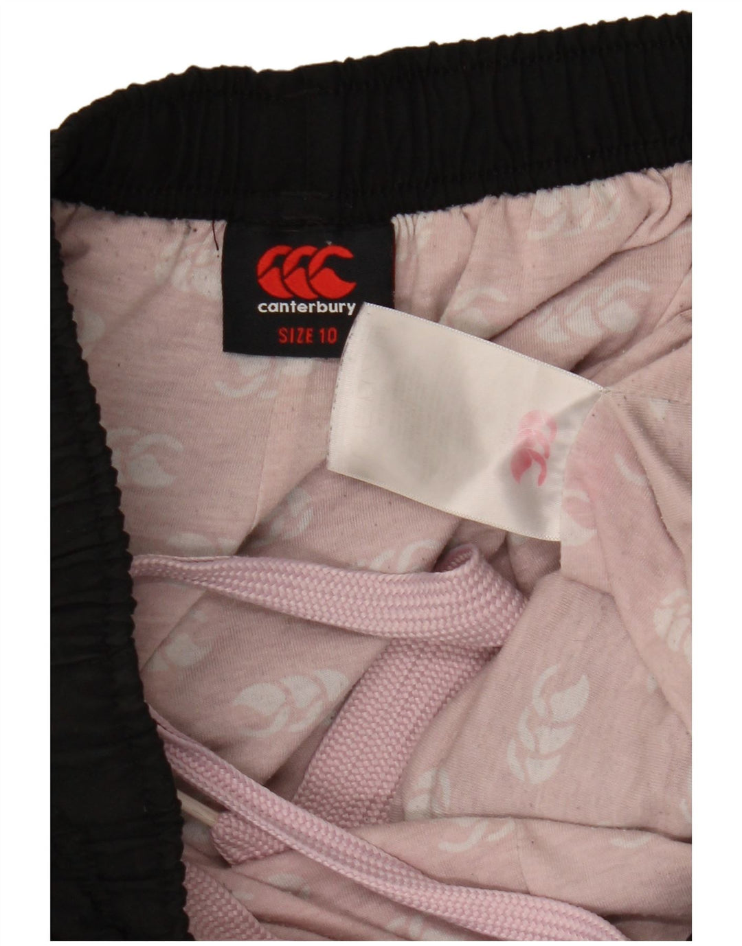 Damskie spodnie dresowe CANTERBURY z grafiką UK 10, małe czarne