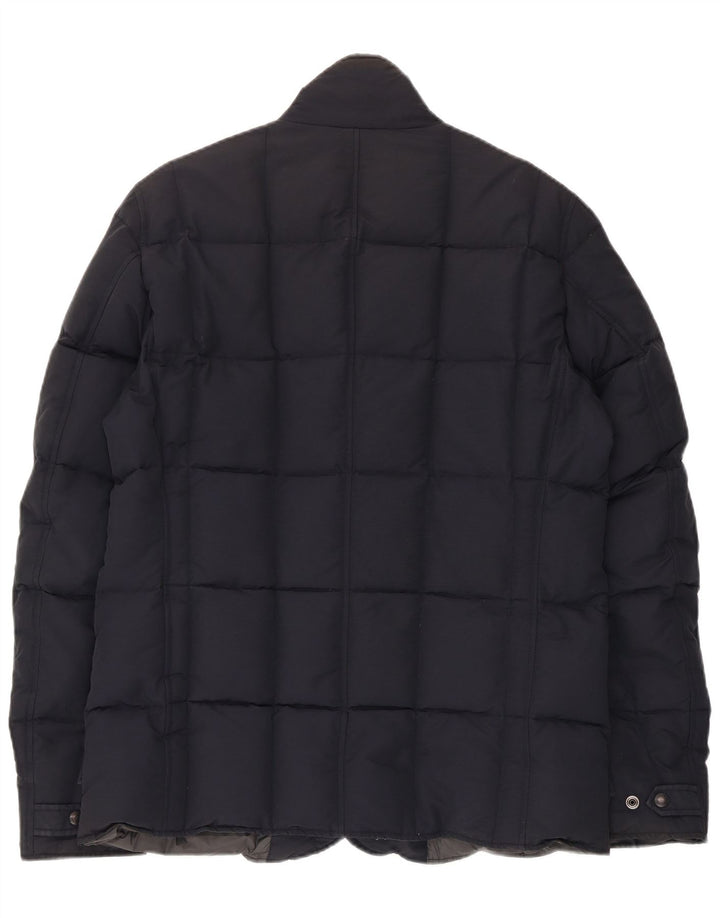 Męska ocieplana kurtka Woolrich UK 38 Średni granatowy, bawełniany