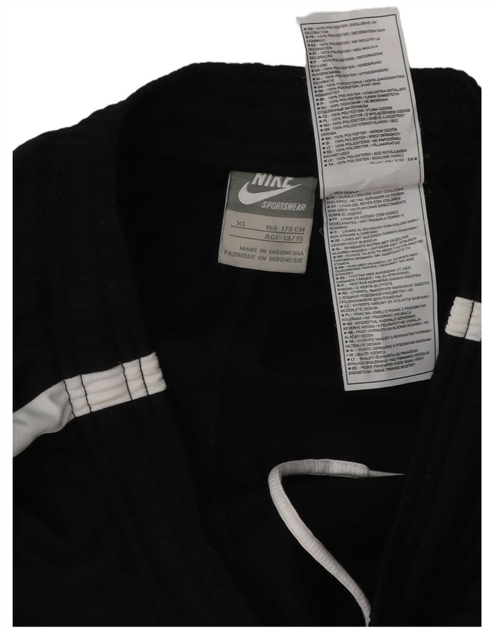Chłopięce spodnie dresowe Nike 13-14 lat XL, czarne, poliestrowe