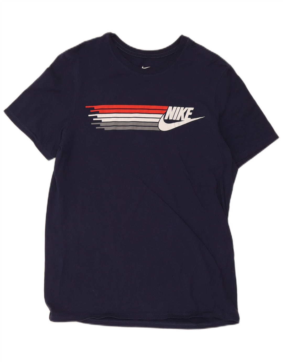 Męski T-shirt Nike Athletic Cut Graphic Top, średni granatowy