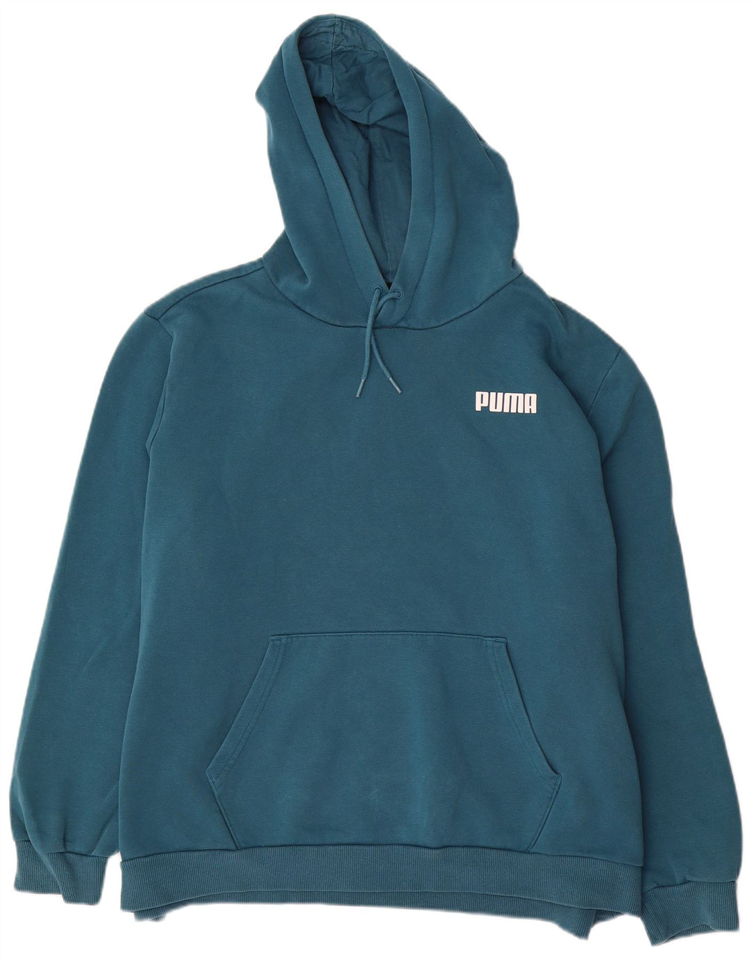 Męski sweter z kapturem PUMA 2XL Niebieski poliester