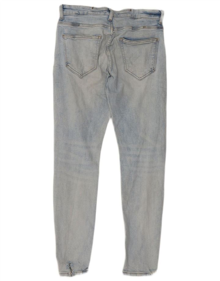 Męskie jeansy rurkowe Zara w trudnej sytuacji EU 40 Medium W31 L29 Niebieskie
