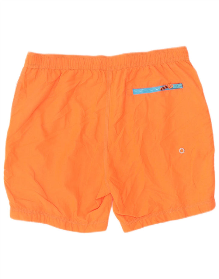 Męskie spodenki kąpielowe Superdry Graphic XL, pomarańczowe, poliester