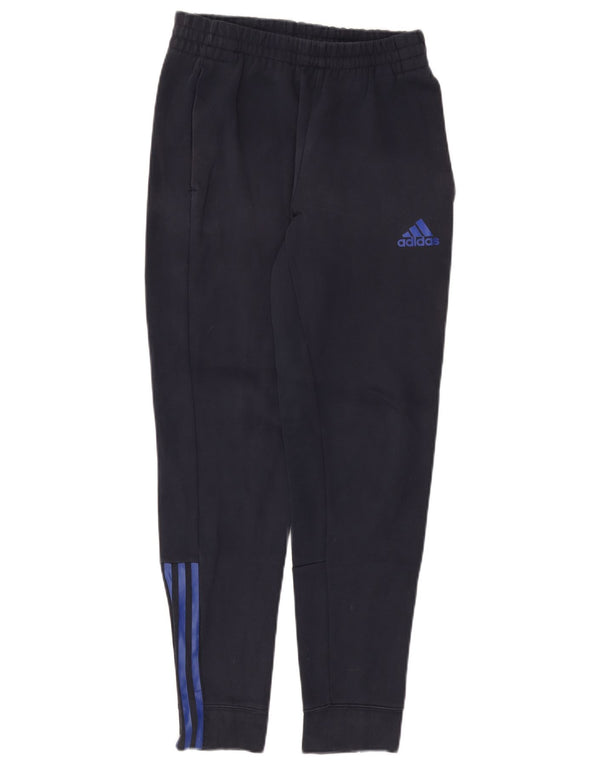 Adidas Mens Tracksuit Trousers Joggers Small Navy Blue Sports