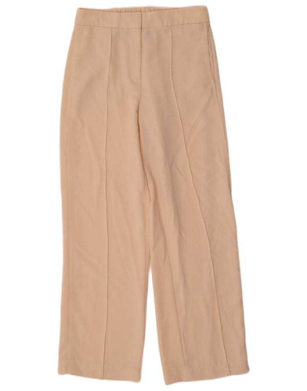 Spodnie damskie REISS Straight Chino UK 8 Small W30 L30 Beżowy poliester
