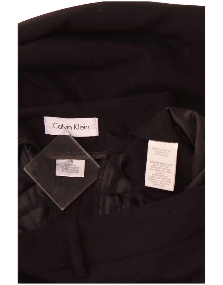 Damskie spodnie typu chino CALVIN KLEIN US 8 Medium W32 L30 czarne