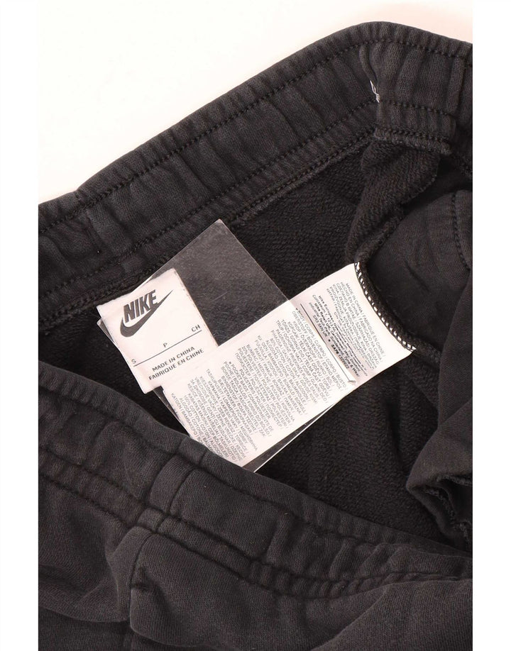 Męskie spodnie dresowe Nike, małe, czarne, bawełniane
