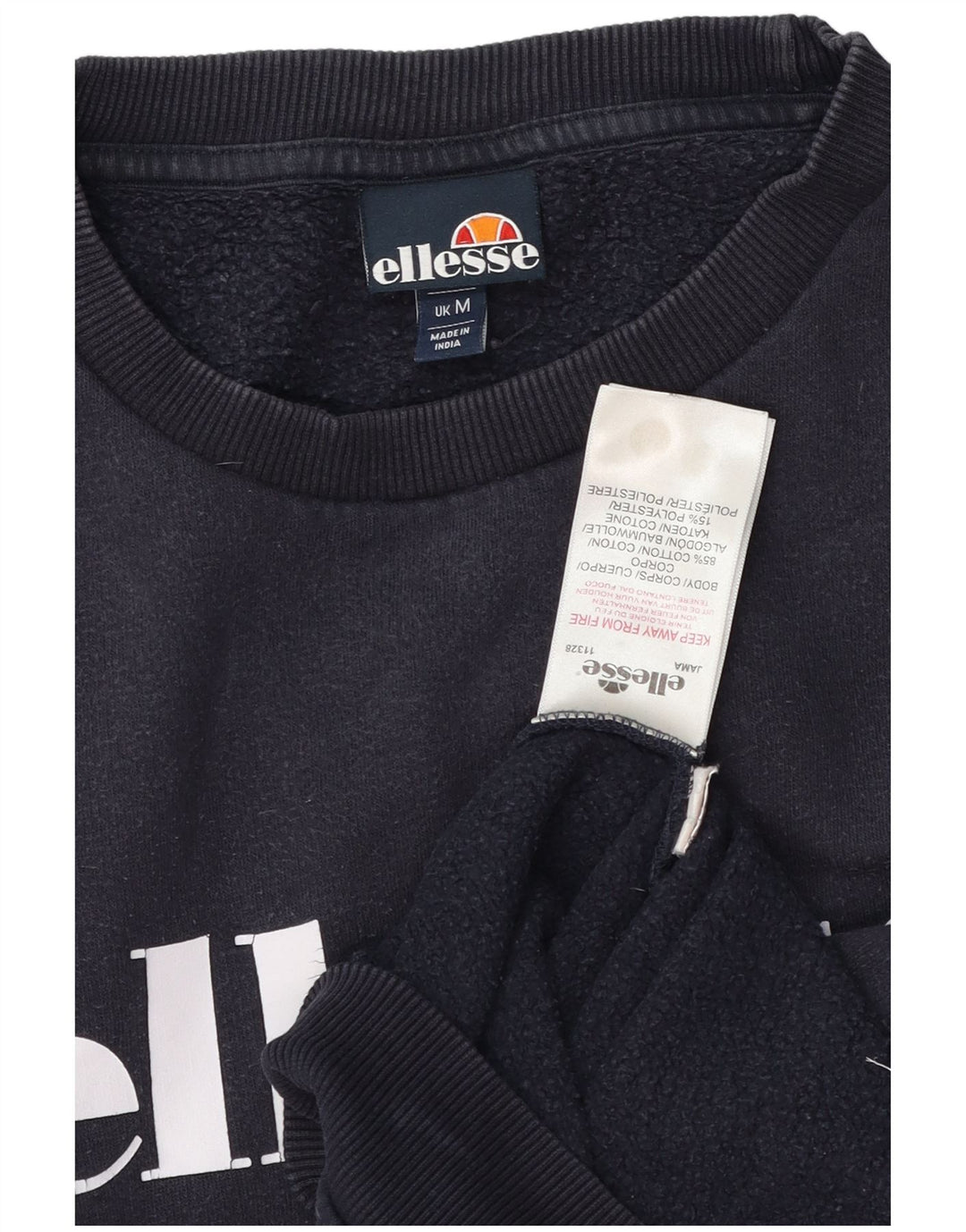 Męska bluza z grafiką Ellesse, średni granat