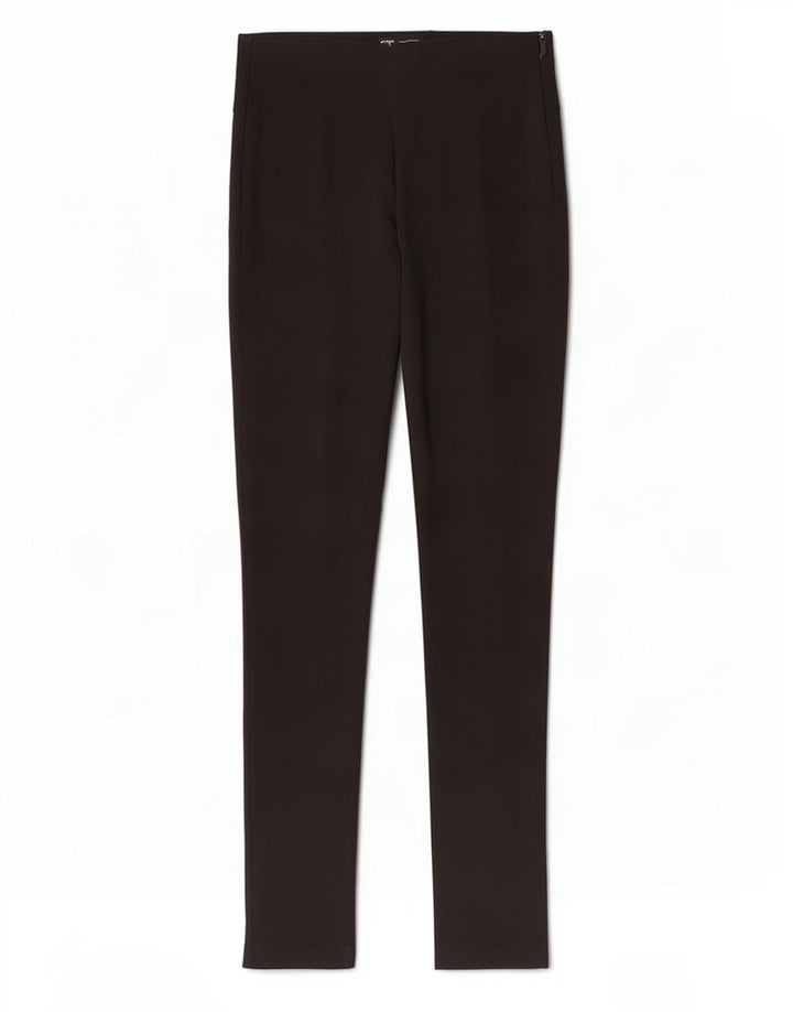 Damskie spodnie typu slim casual Zara, duże, W30 L34, czarny poliester