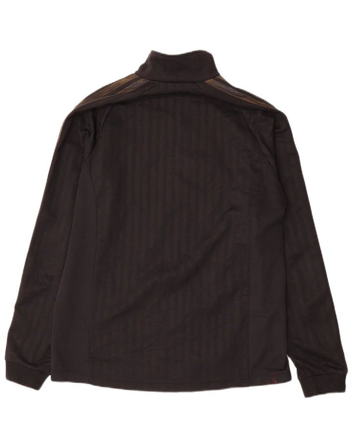 Męska kurtka dresowa ADIDAS UK 38/40 w średnie czarne paski