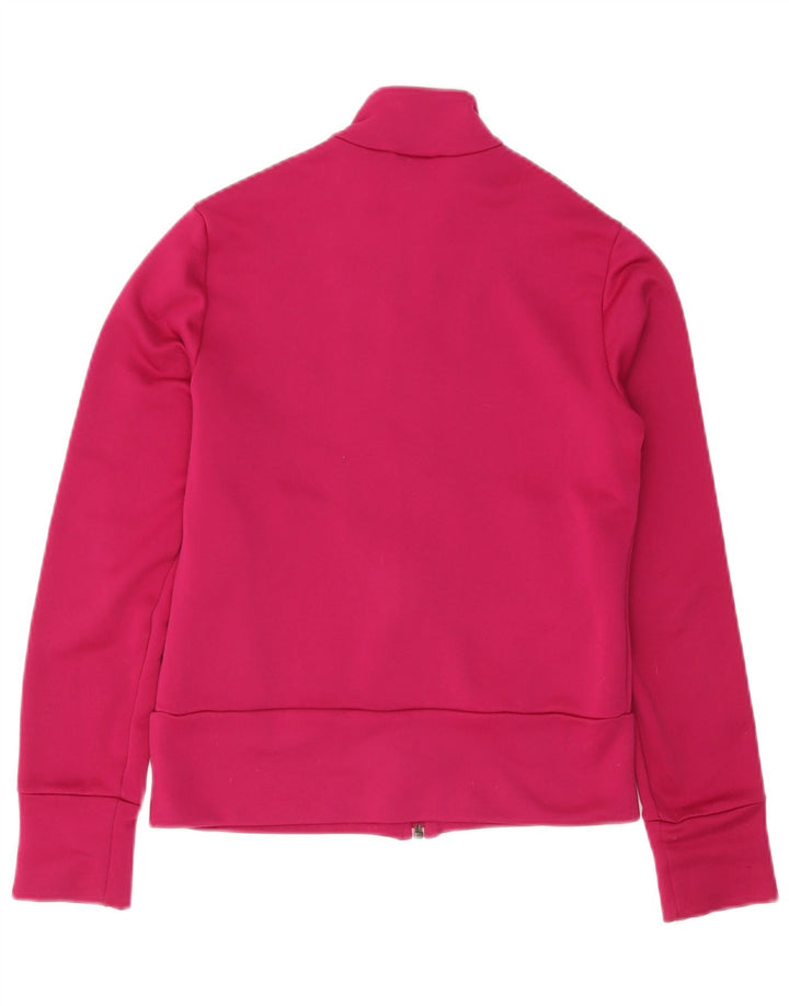 Damska bluza dresowa Adidas UK 14 Średni różowy poliester