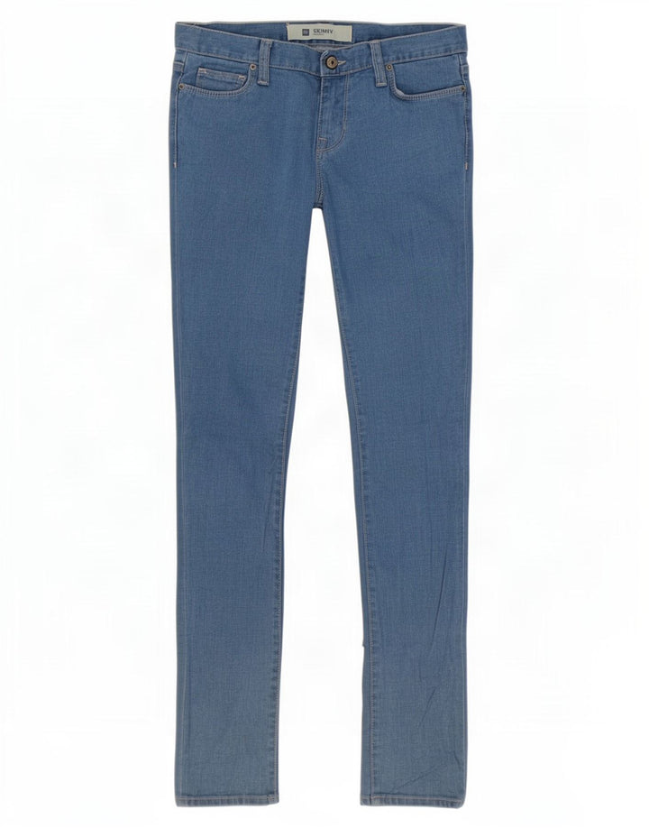 Damskie jeansy Gap Skinny W26 L31 Niebieskie