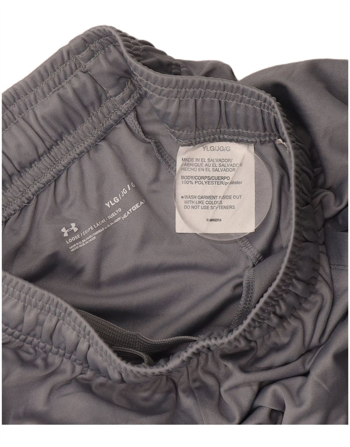 Chłopięce spodenki sportowe UNDER ARMOUR Penn State Graphic na 11-12 lat, duże, szare