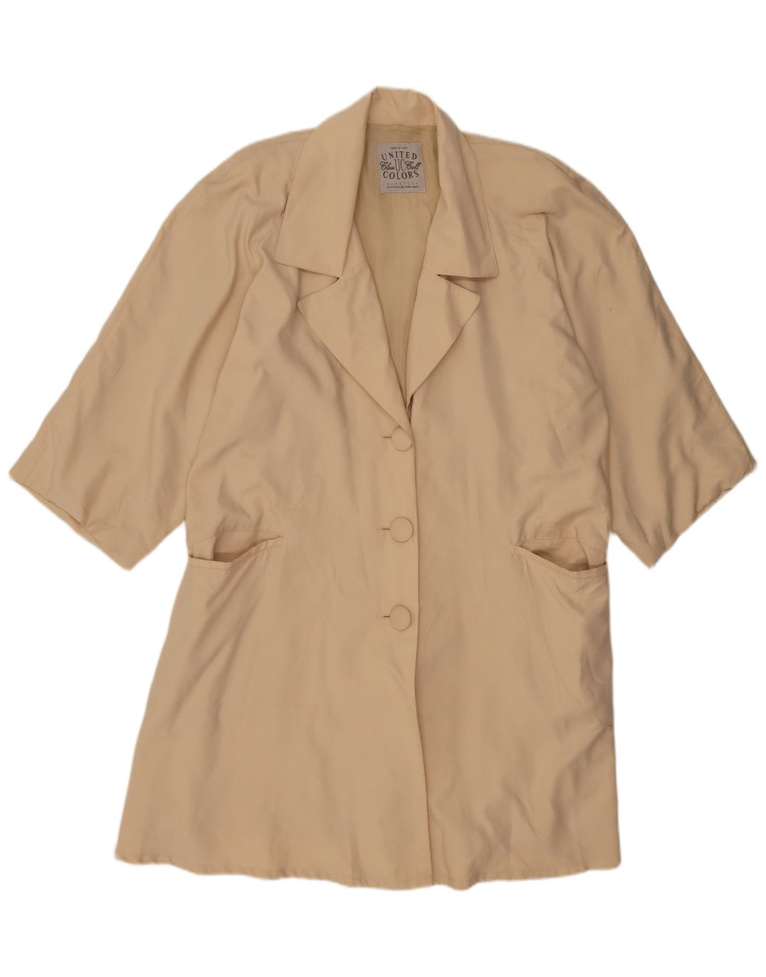 Damski kardigan oversize Benetton IT 44 w kolorze średniego beżu