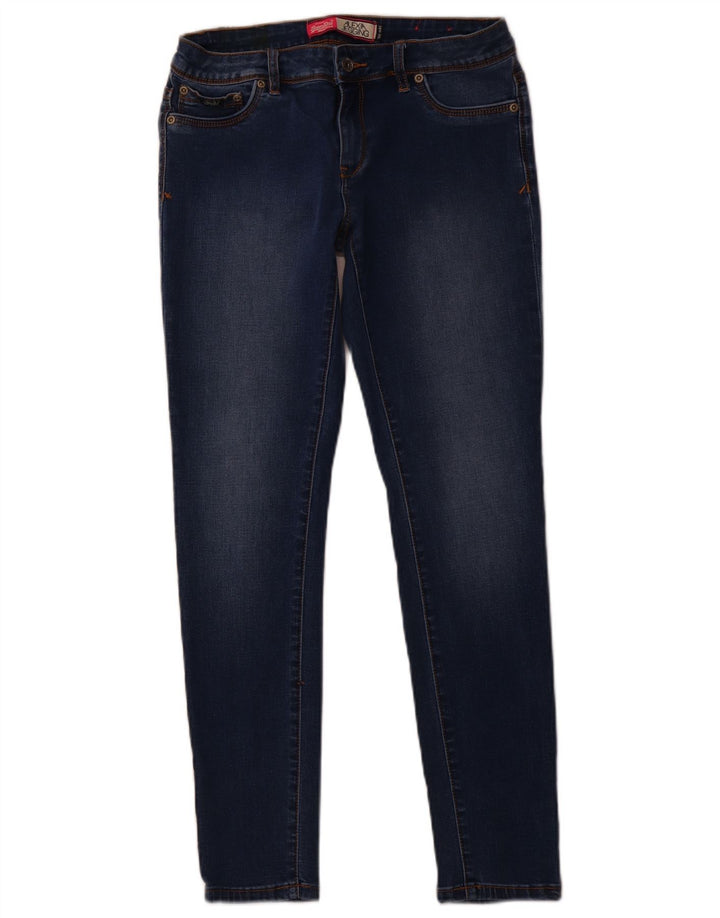 SUPERDRY Damskie jeansy Alexia Jegging W28 L28 Niebieska bawełna