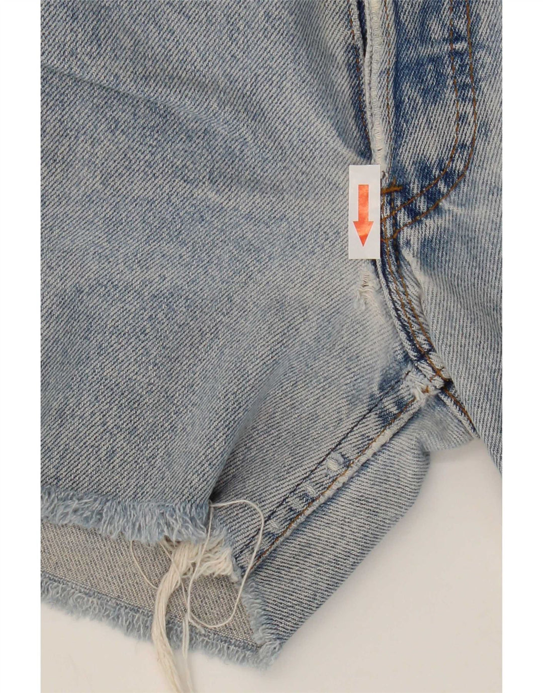 Damskie spodenki jeansowe Levi's W28 Średni niebieski
