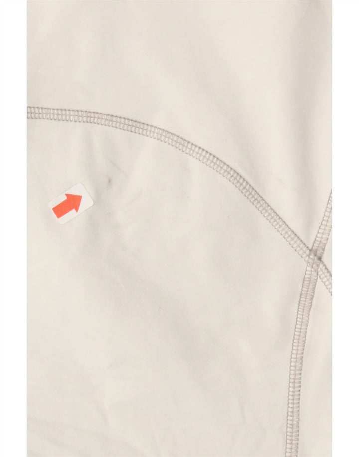 EDDIE BAUER Womens Tracksuit Top Jacket UK 12 Medium White Colourblock Vintage Eddie Bauer and Second-Hand Eddie Bauer from Messina Hembry 