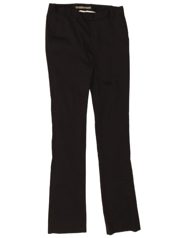 Spodnie damskie Zara Slim Chino EU 36 XS W26 L33 Czarna bawełna