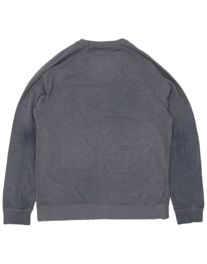 Męski sweter z grafiką Levi's, duży, niebieski, poliester