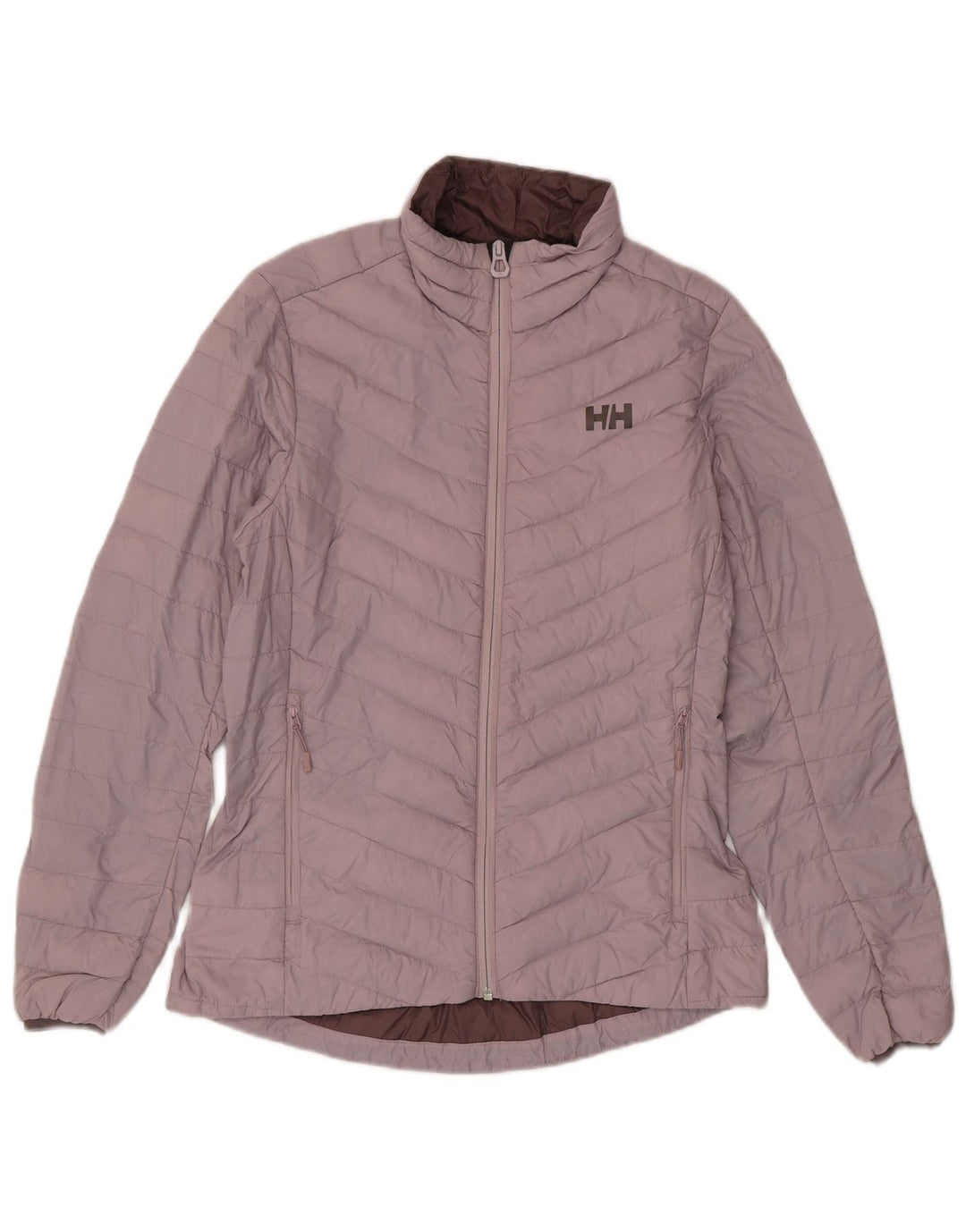 Damska ocieplana kurtka Helly Hansen UK 10, mała, fioletowa, poliamidowa